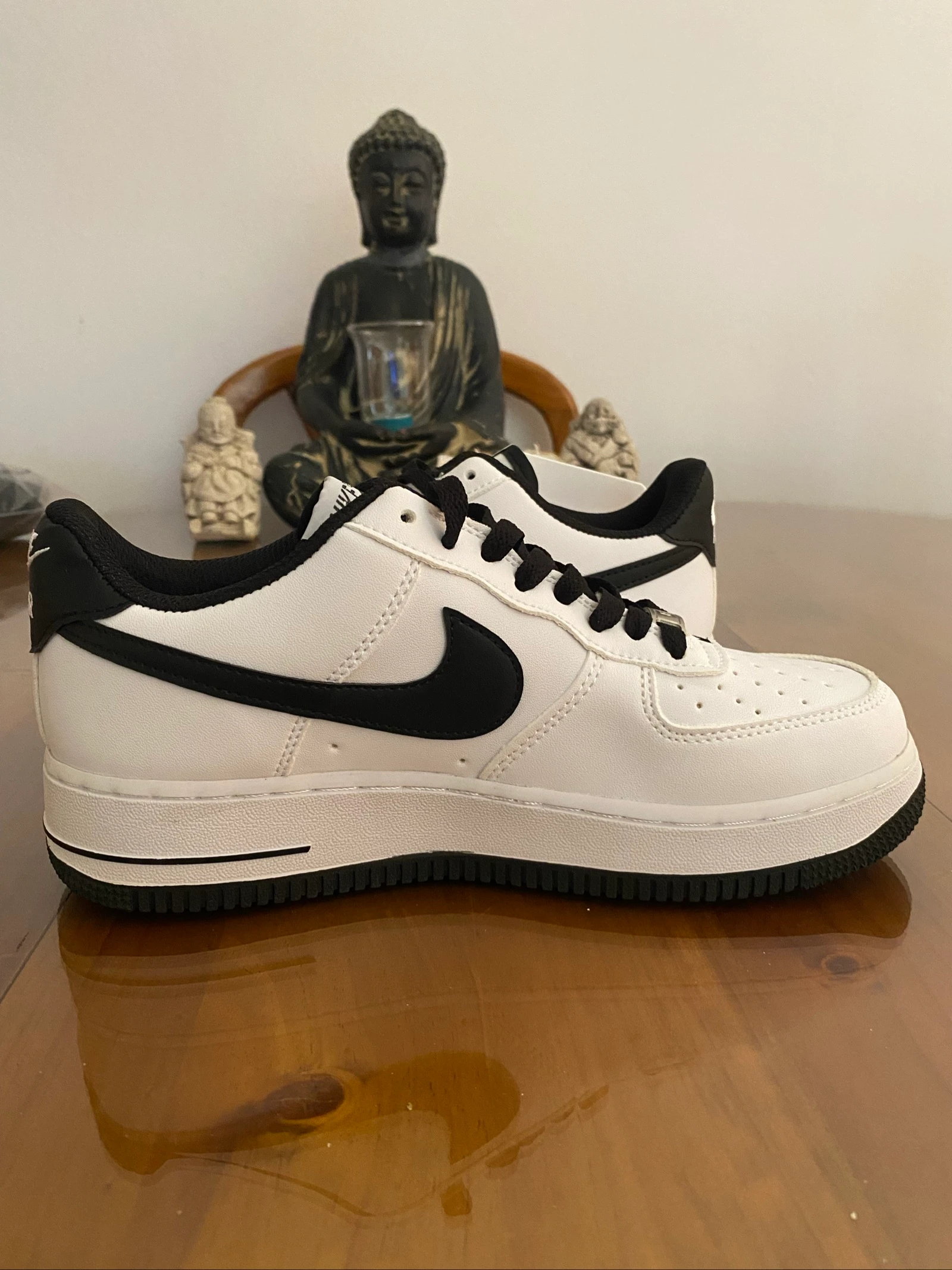 NIKE AIR FORCE 1 LOW “PANDA BLACK & WHITE” Size 41 🐼🖤✨ – photo 2